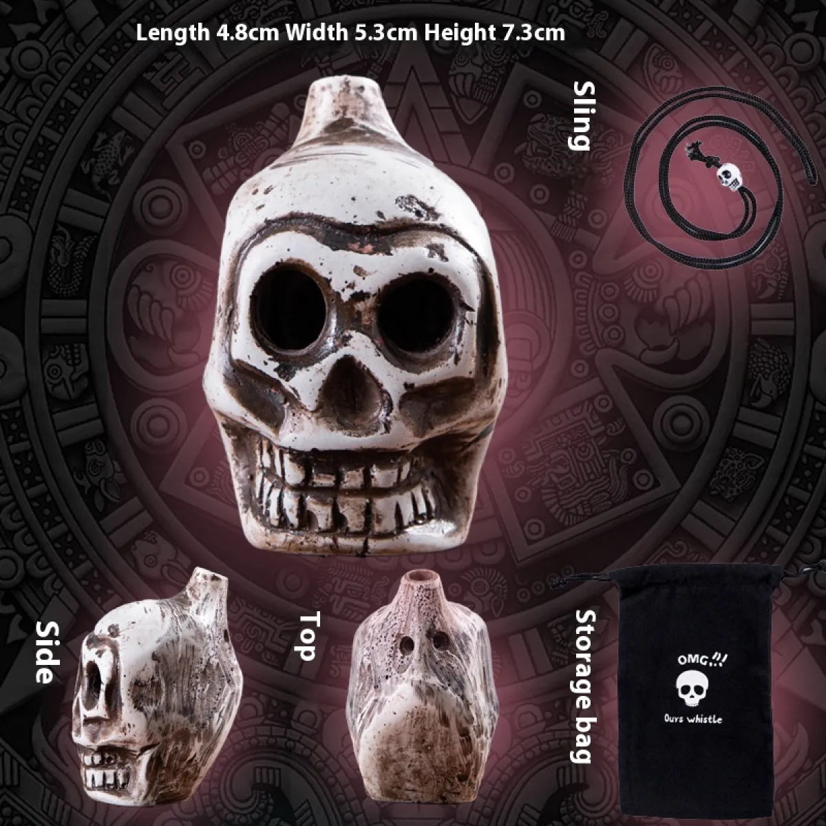 Portable Halloween Death Whistle