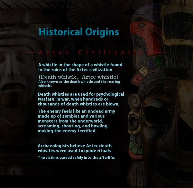 Portable Halloween Death Whistle