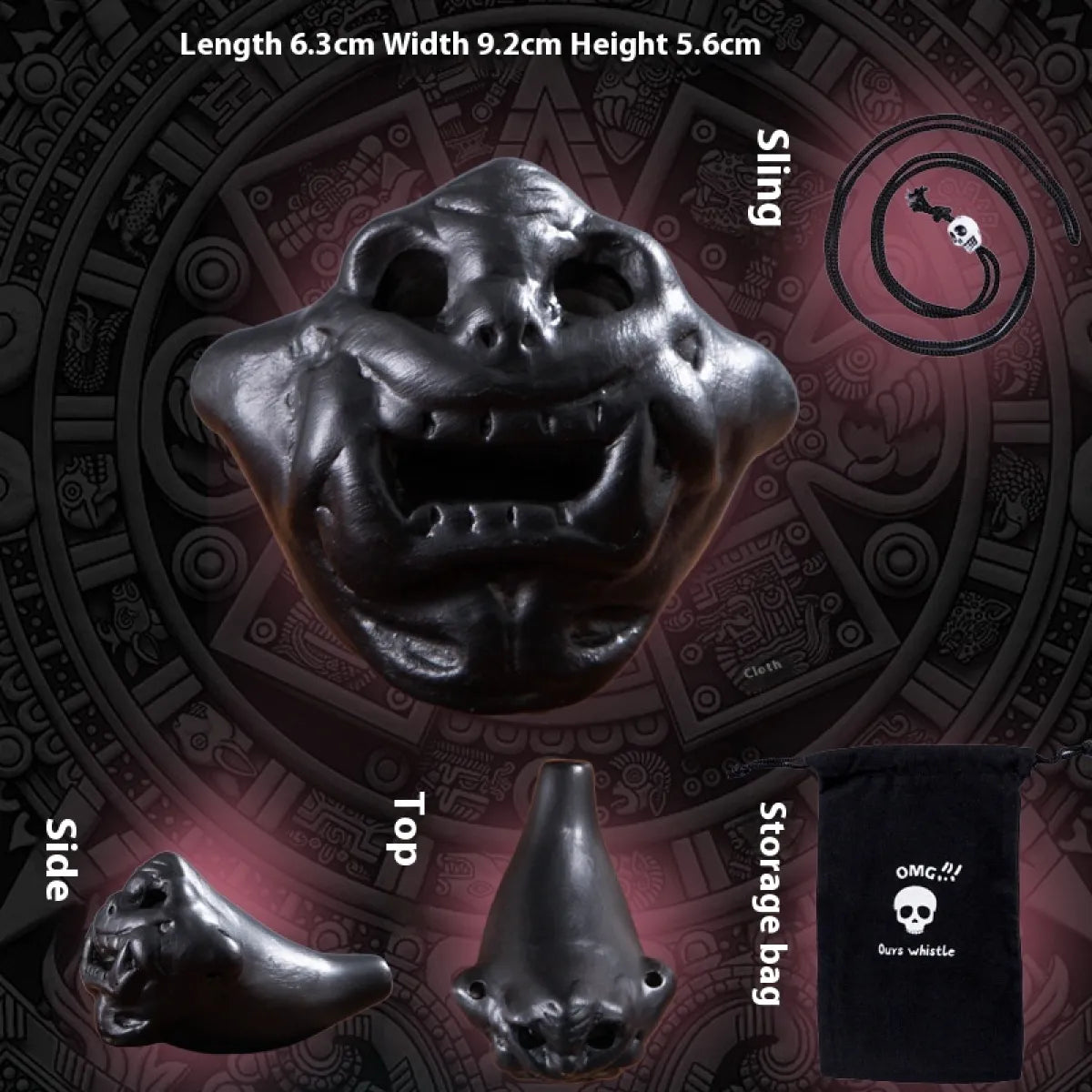 Portable Halloween Death Whistle